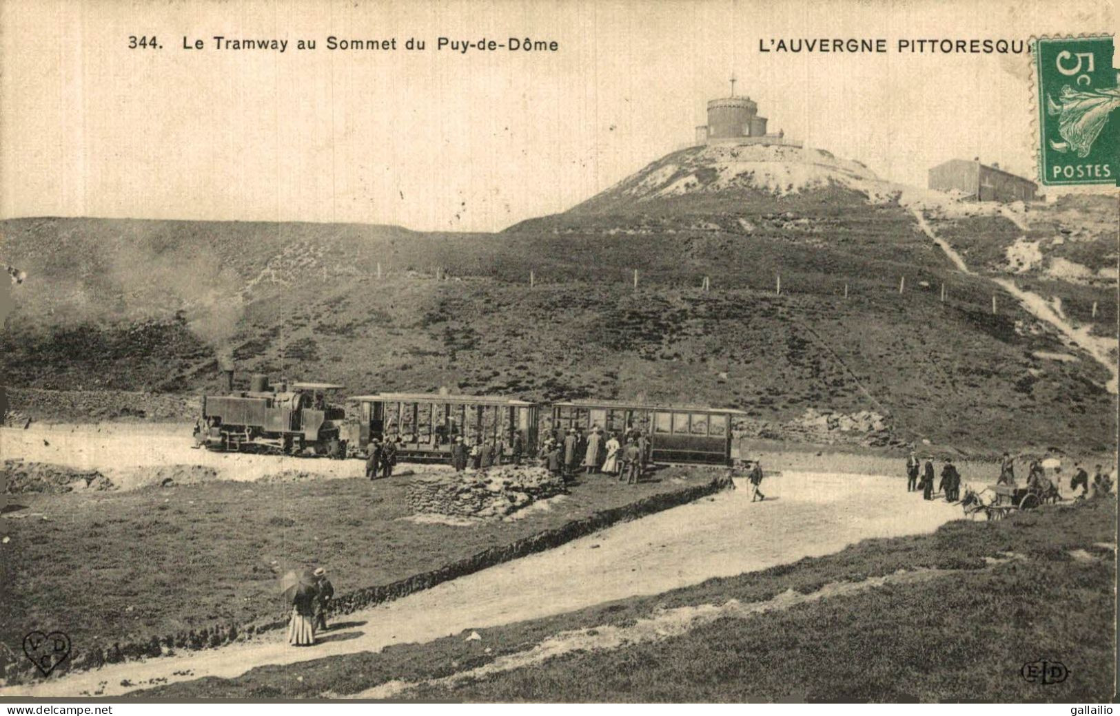 LE TRAMWAY AU SOMMET DU PUY DE DOME - Autres & Non Classés