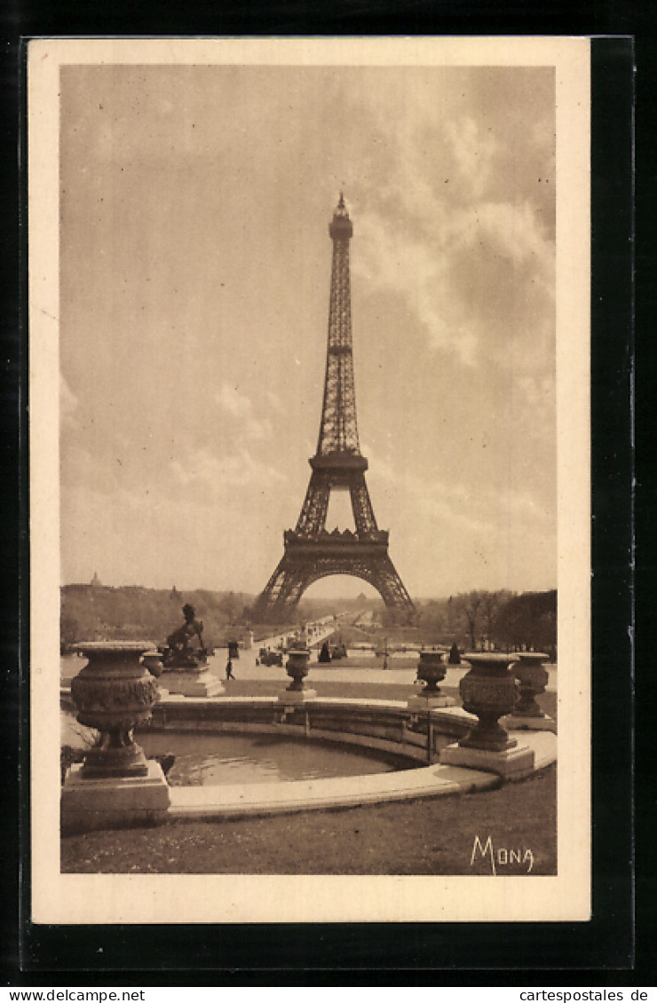 AK Paris, La Tour Eiffel, Eiffelturm  - Autres & Non Classés