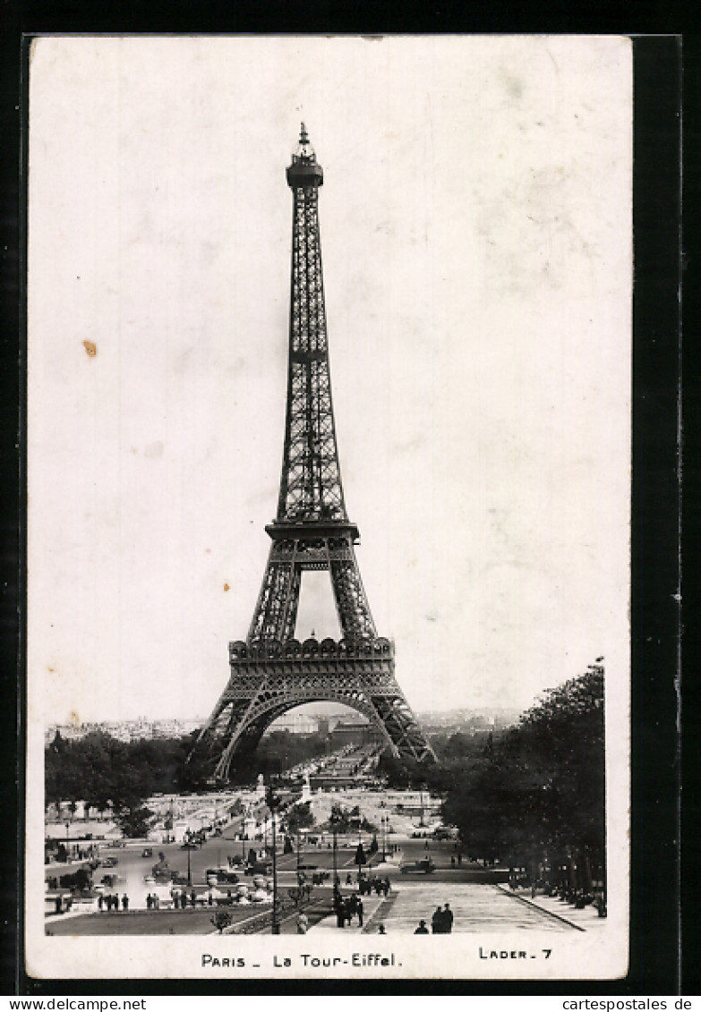 AK Paris, La Tour Eiffel, Eiffelturm  - Altri & Non Classificati