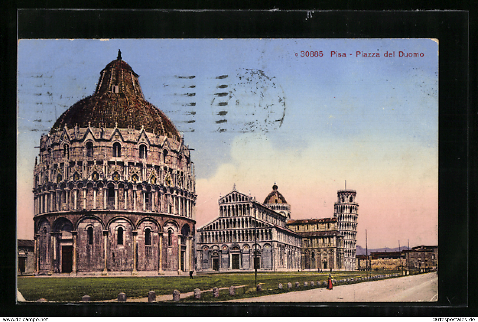 AK Pisa, La Torre Pendente, Der Schiefe Turm Von Pisa, Piazza Del Duomo  - Sonstige & Ohne Zuordnung
