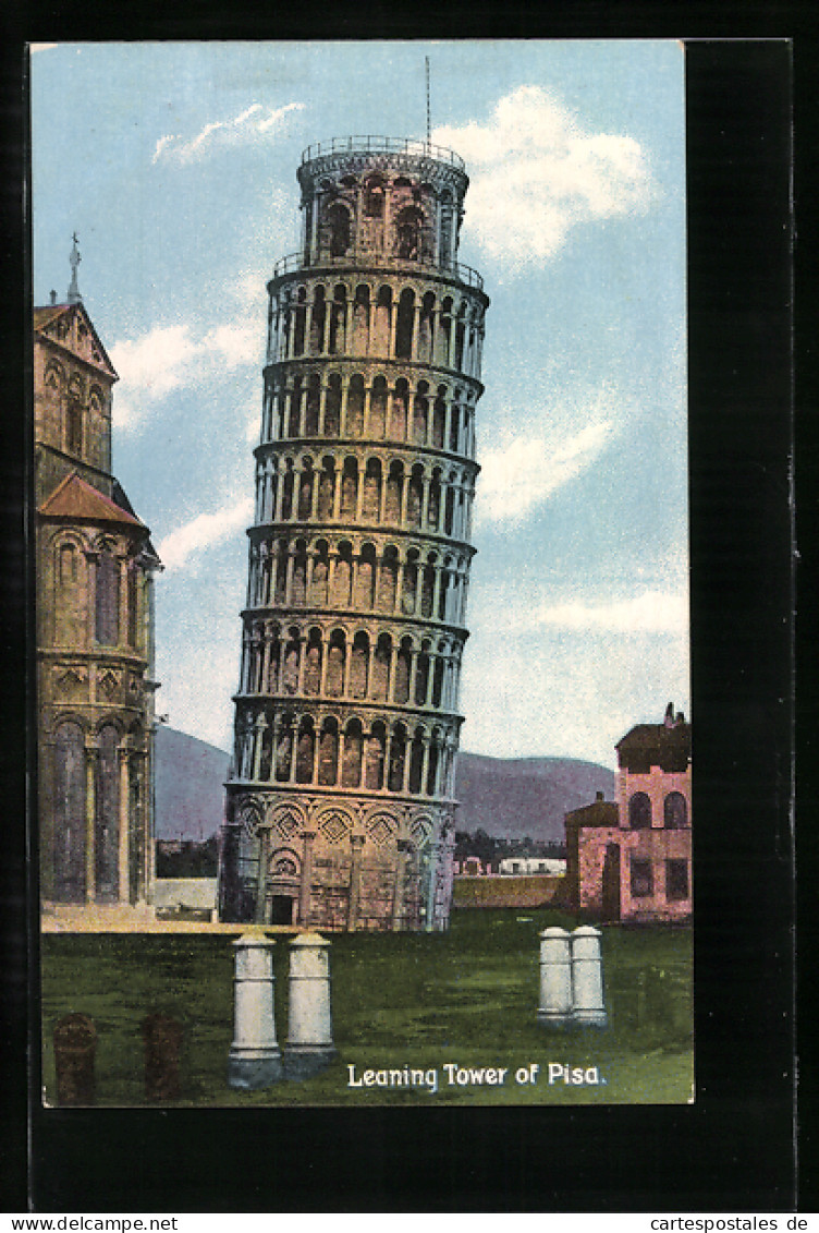 AK Pisa, La Torre Pendente, Der Schiefe Turm Von Pisa  - Andere & Zonder Classificatie