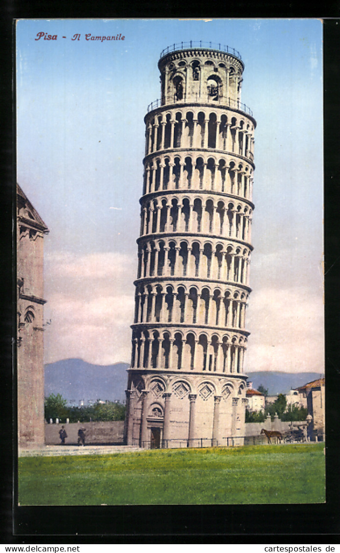 AK Pisa, La Torre Pendente, Der Schiefe Turm Von Pisa  - Other & Unclassified