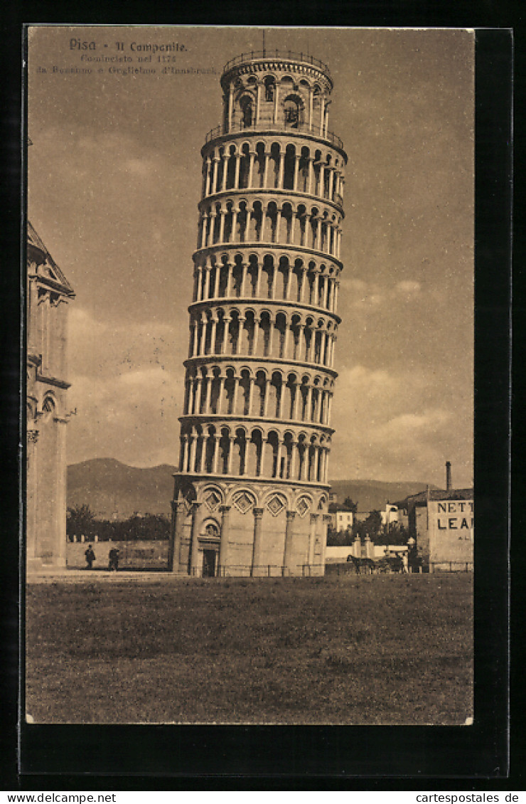 AK Pisa, La Torre Pendente, Der Schiefe Turm Von Pisa, Il Campanile  - Autres & Non Classés