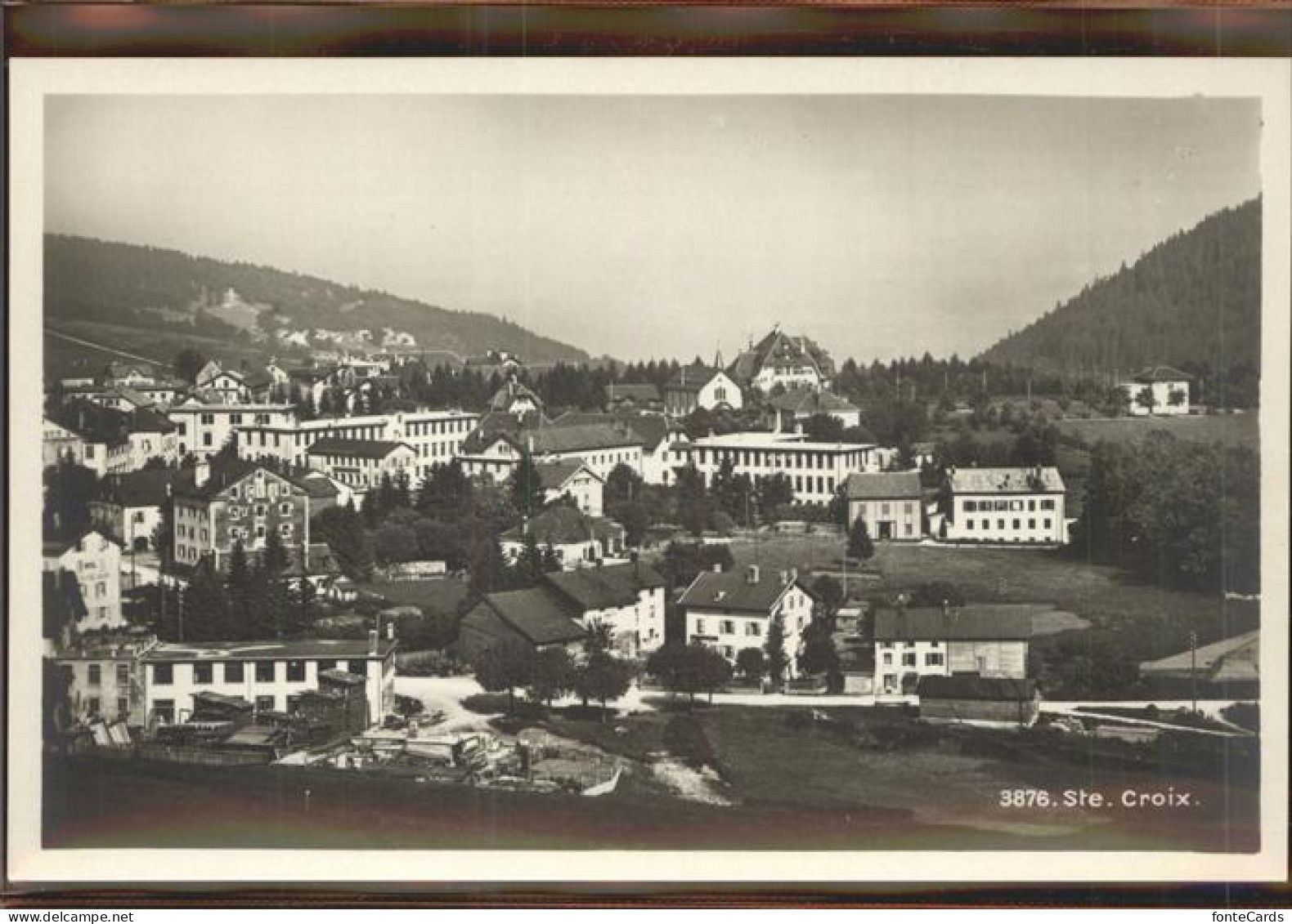 11306699 Ste Croix VD Ortsansicht Waadtlaender Jura Ste-Croix - Autres & Non Classés