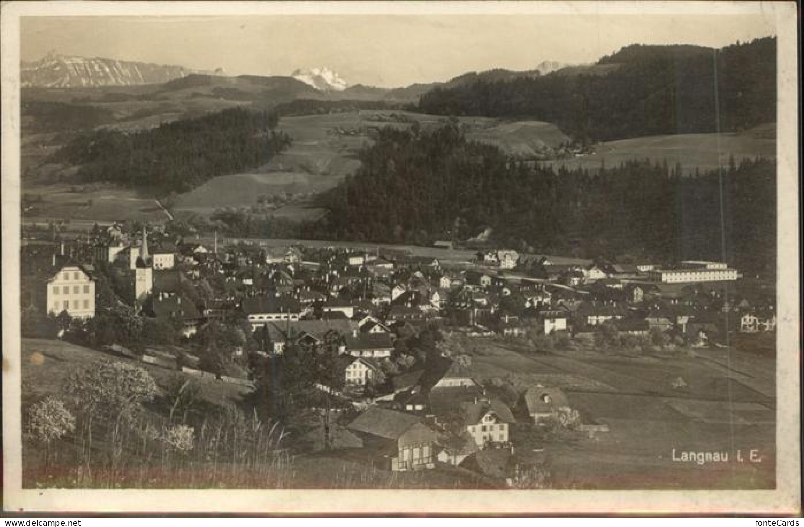 11306672 Langnau Emmental Panorama  Langnau - Andere & Zonder Classificatie