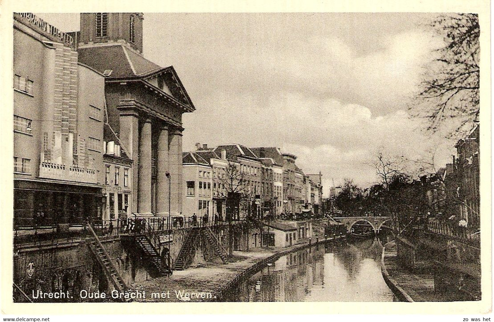 Utrecht, Oude Gracht Met Werven - Utrecht