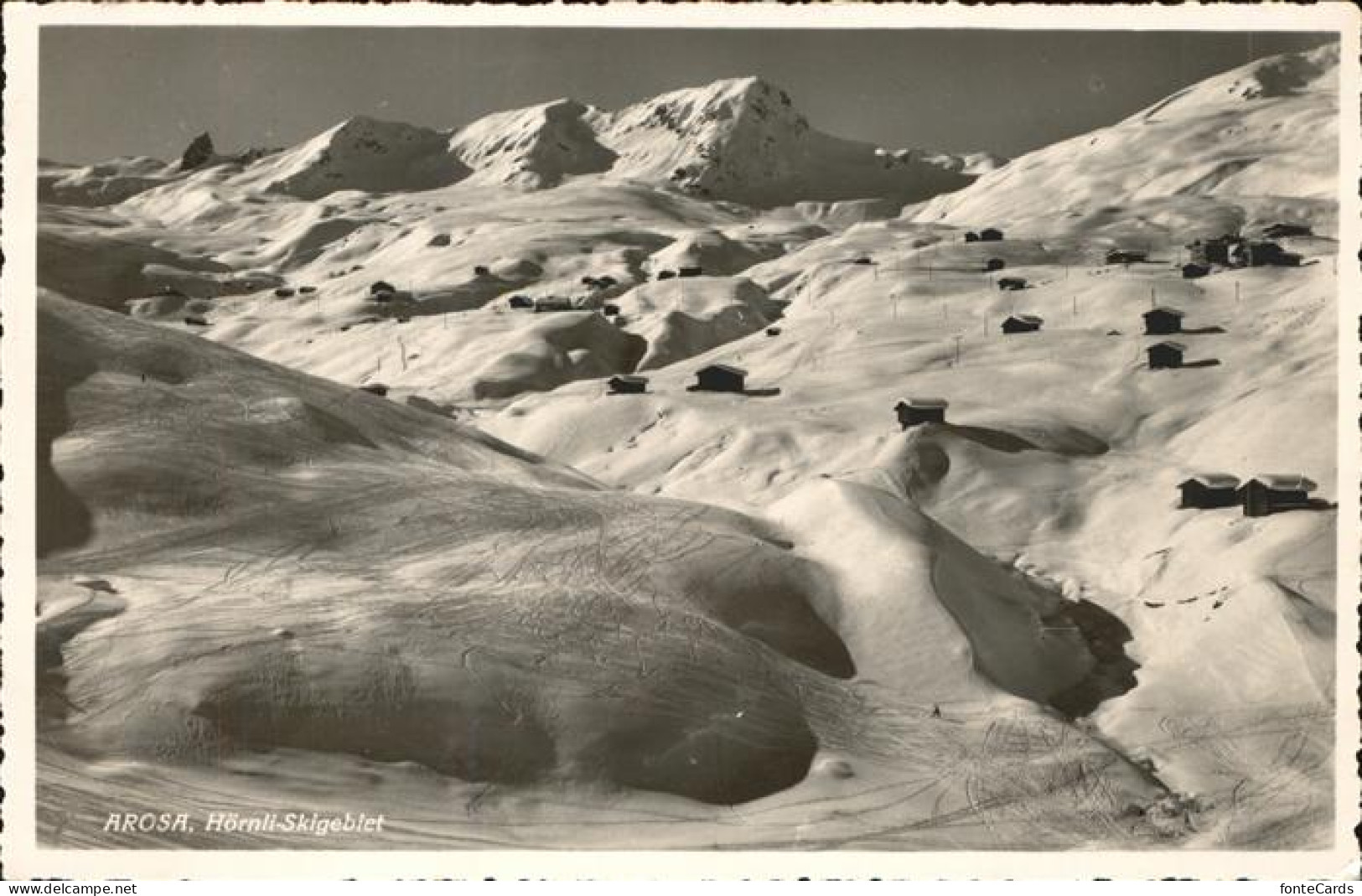 11306628 Arosa GR Hoernli Skigebiet Graubuenden Arosa - Sonstige & Ohne Zuordnung