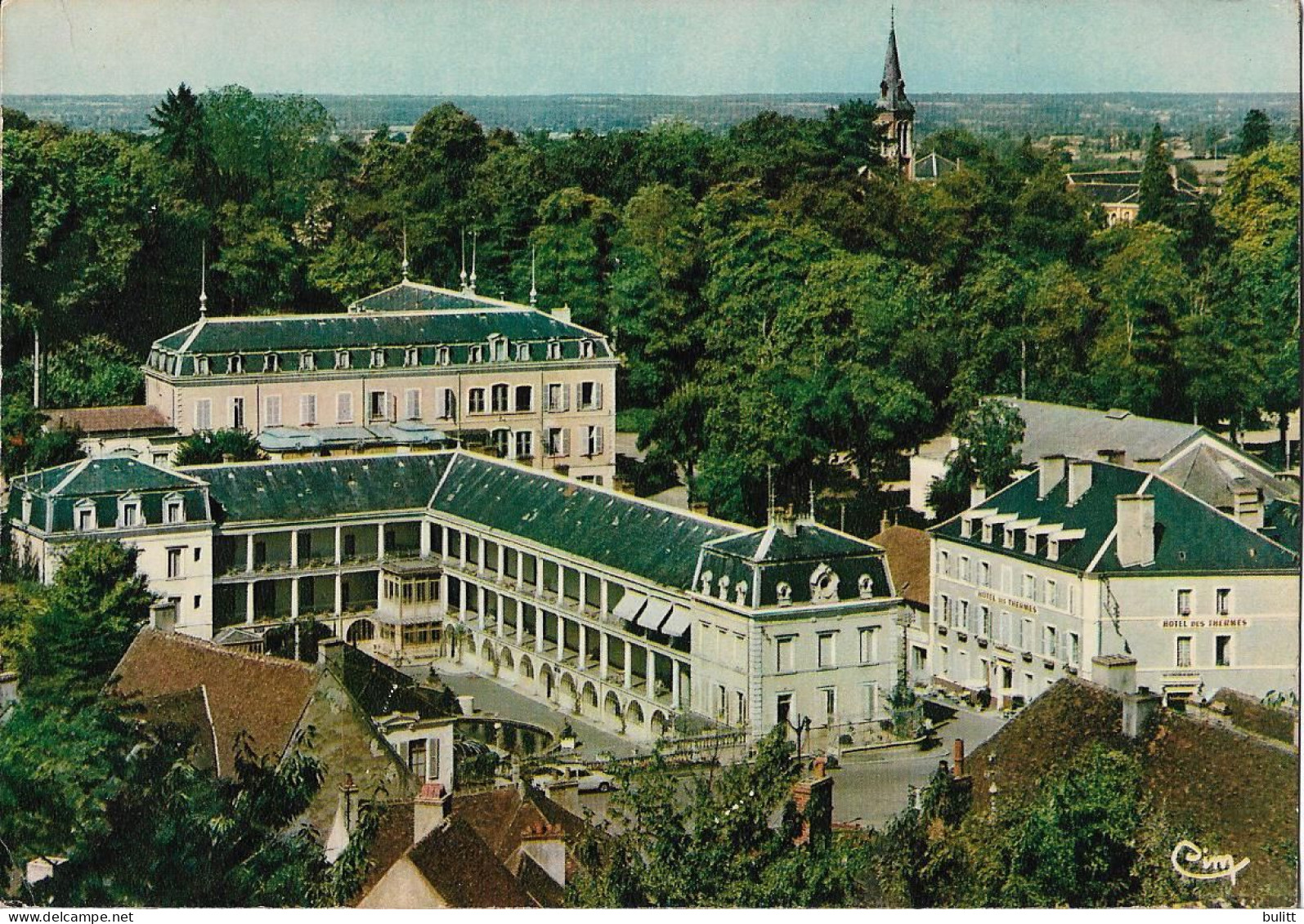 BOURBON LANCY - Etablissement Thermal - Vue Aérienne - Autres & Non Classés