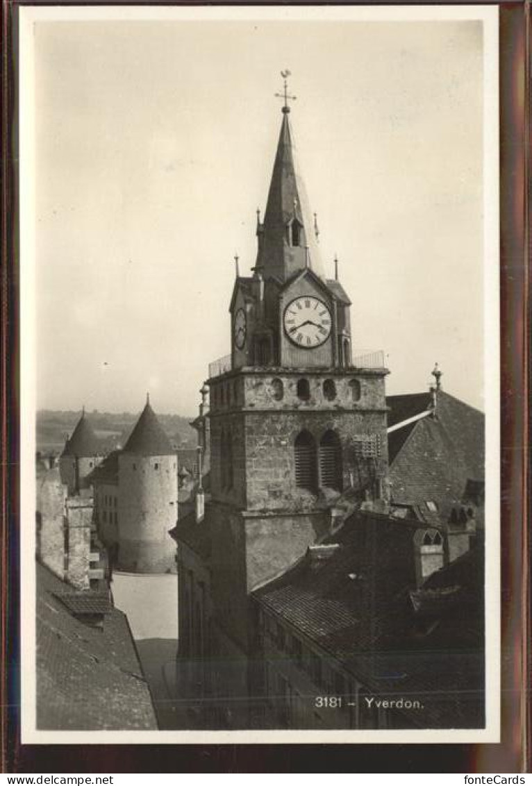 11306516 Yverdon-les-Bains L Eglise Yverdon-les-Bains - Sonstige & Ohne Zuordnung