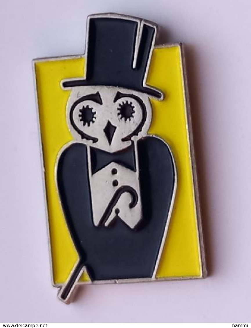 B75 Pin's MAGIE MAGICIEN CIRQUE CHOUETTE HIBOU Rare GREAT Achat Immédiat Immédiat - Tiere