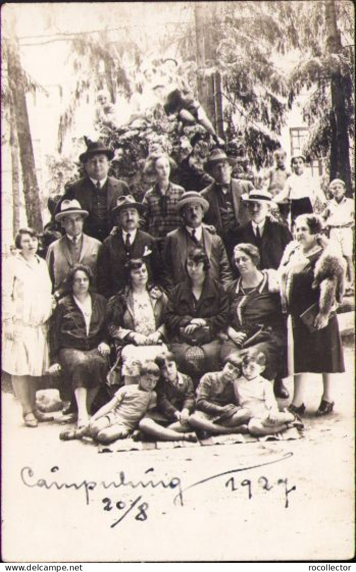 Fotografie Câmpulung, 1927 P1189 - Personnes Anonymes