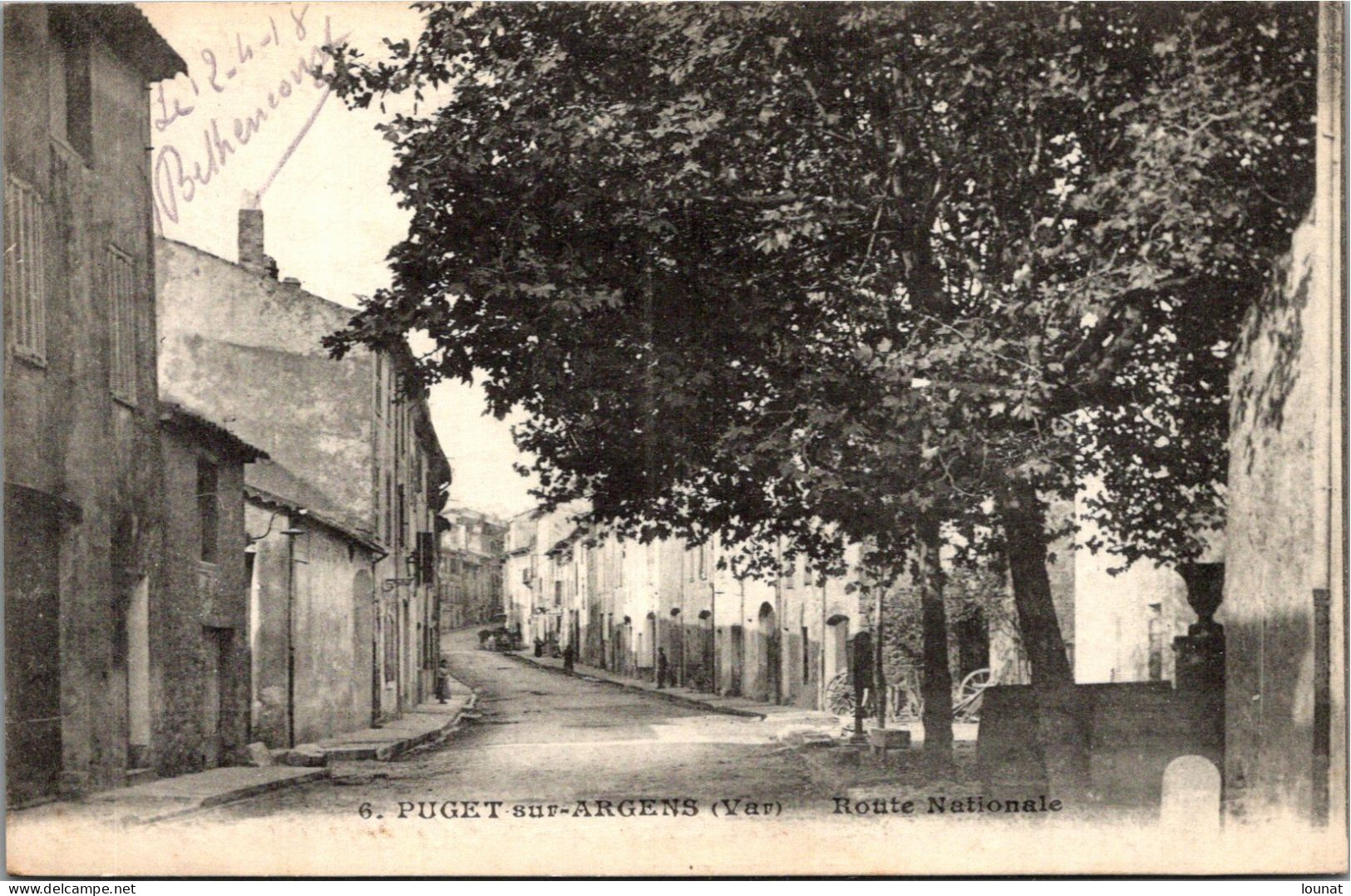 83 PUGET Sur ARGENS - Route Nationale - Sonstige & Ohne Zuordnung