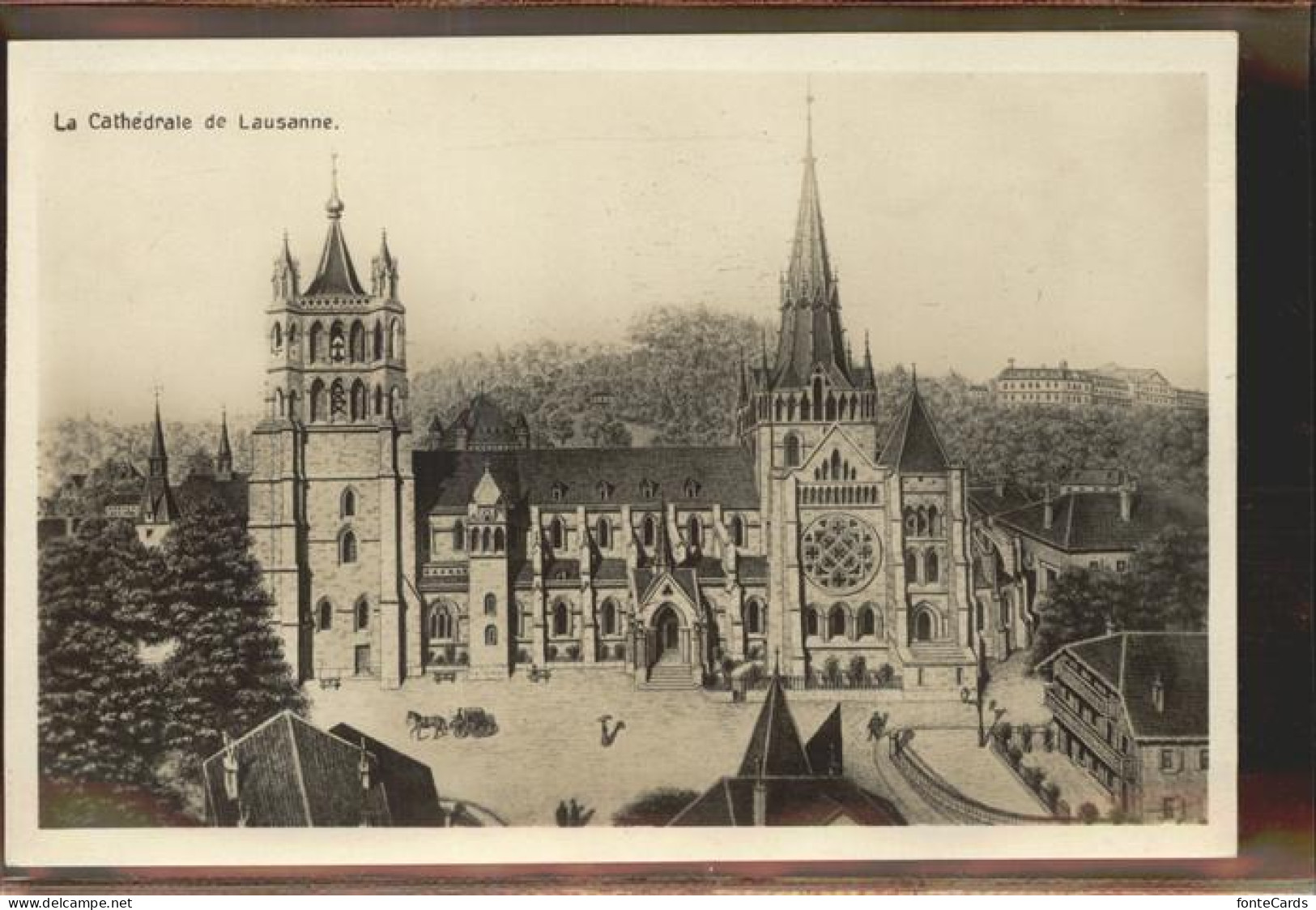 11306461 Lausanne VD La Cathedrale Lausanne - Andere & Zonder Classificatie