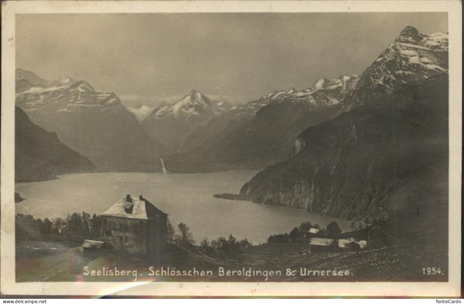 11306446 Seelisberg UR Schloesschen Beroldingen Und Urnersee Seelisberg - Altri & Non Classificati