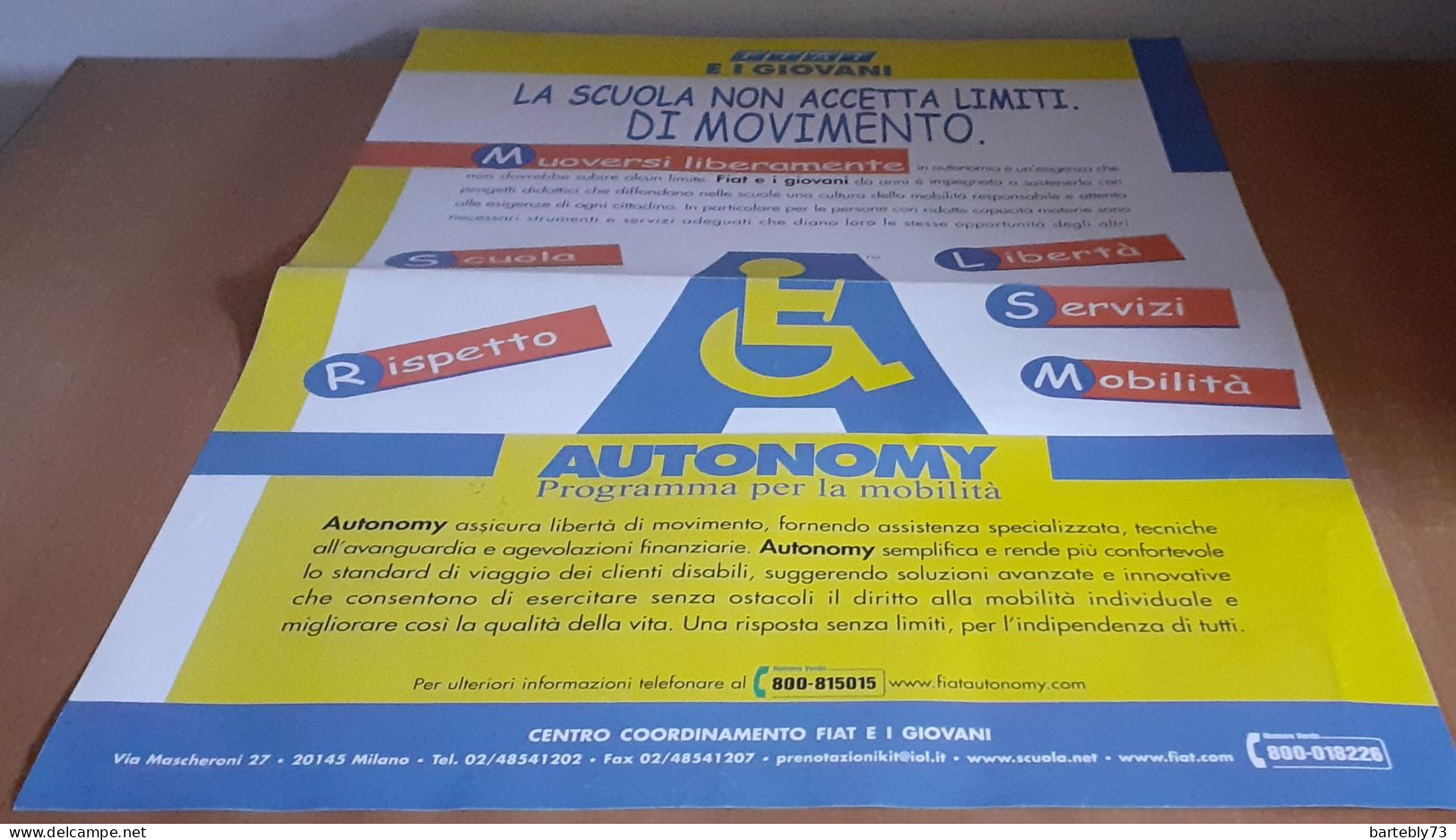 Poster Fiat E I Giovani. Muoversi Liberamente - Afiches