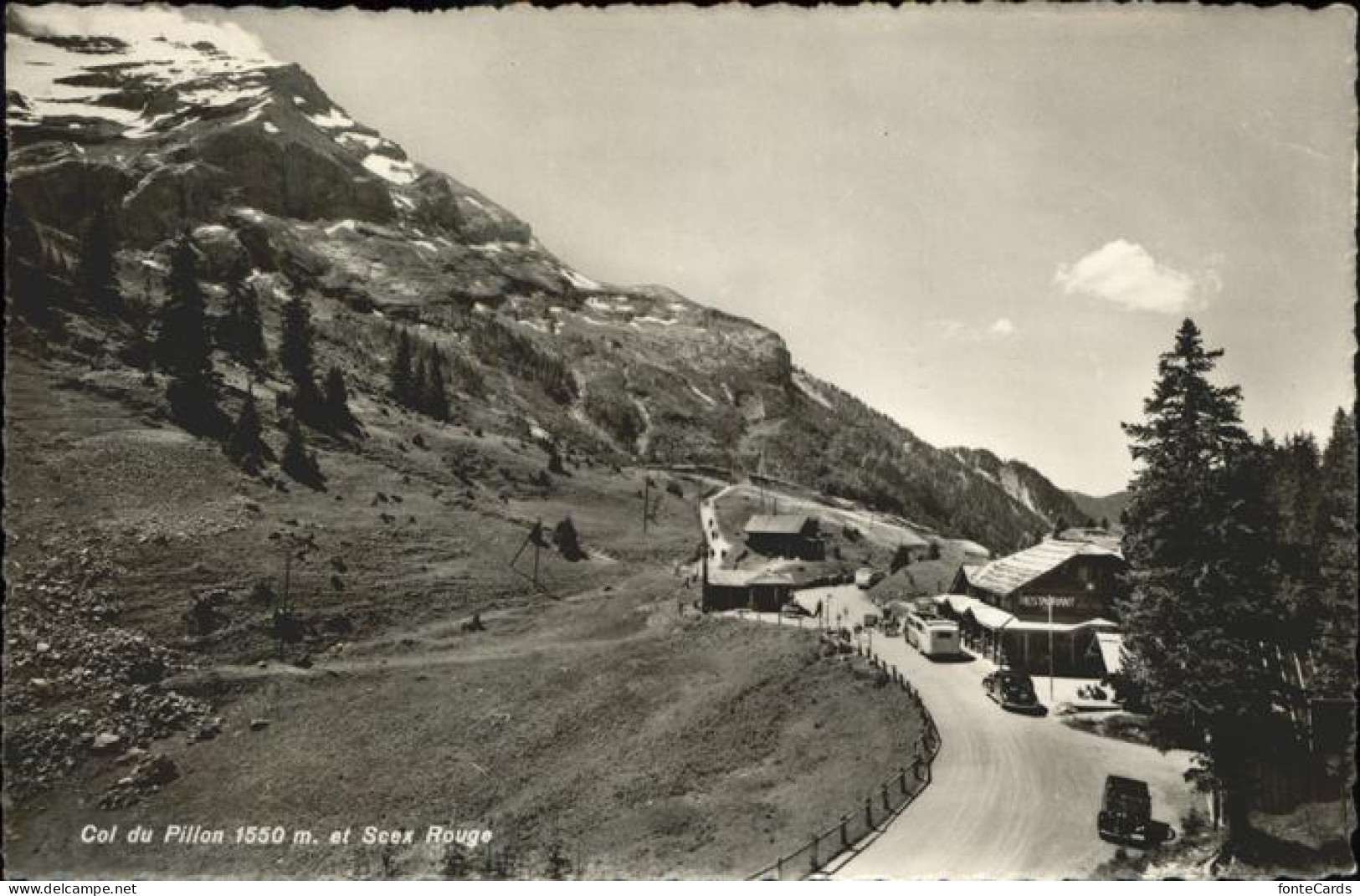 11306374 Le Sepey Col Du Pillon Et Scex Rouge Waadtlaender Alpen Le Sepey - Other & Unclassified