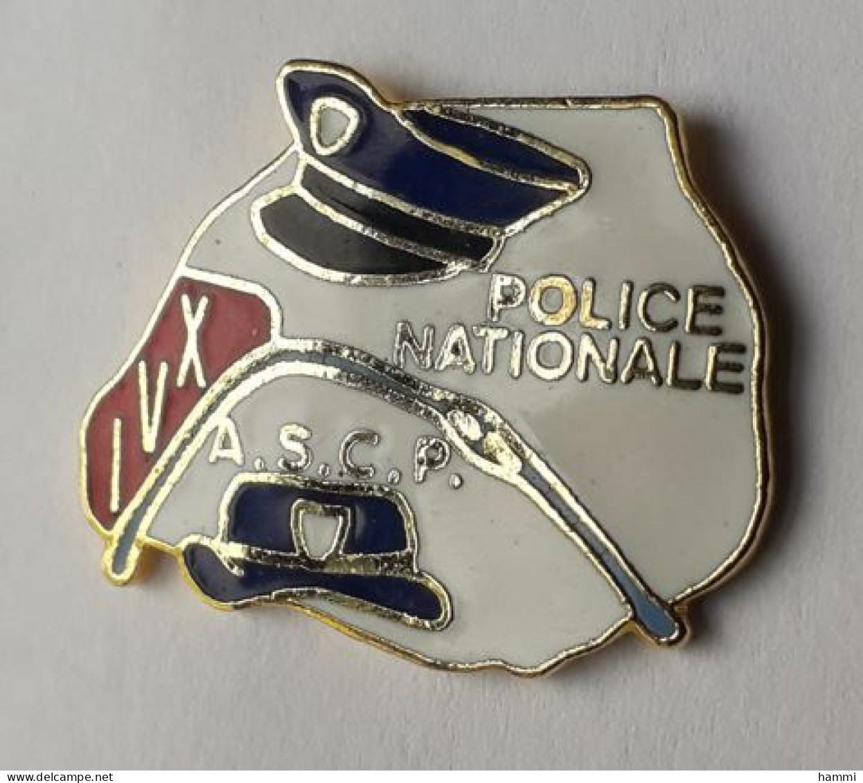 QQ529 Pin's Police Gendarmerie POLICE NATIONALE PARIS 16 ASCP Qualité Egf Achat Immédiat Immédiat - Police