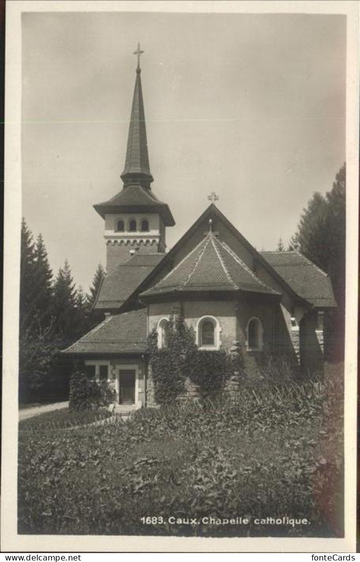 11306342 Caux VD Chapelle Catholique Caux - Andere & Zonder Classificatie