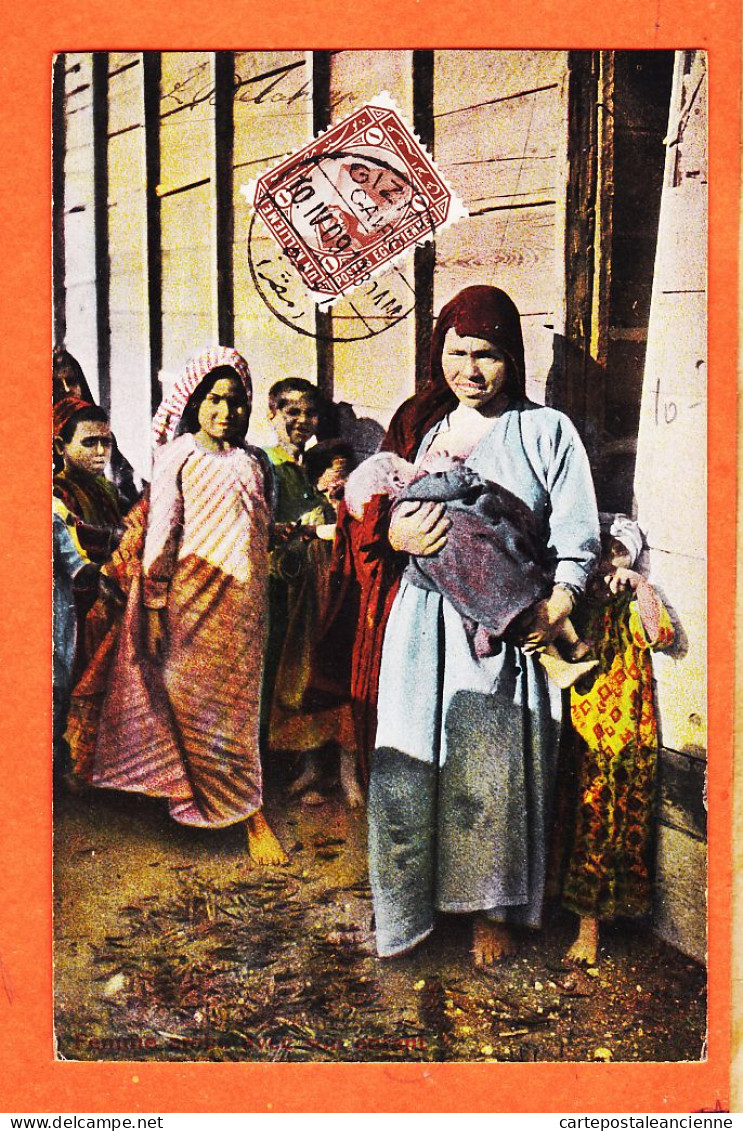 31846 / ♥️ (•◡•) Egypte Ethnic ◉ Femme Arabe Avec Son Enfant 1909 ◉ Edition EPHTIMIOS Port-Said Cai 39 - 54441 - Persons