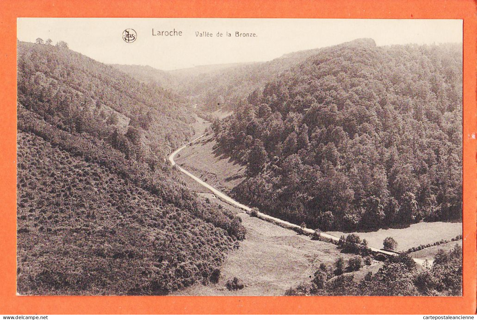 31512 / LAROCHE Belgique Vallée BRONZE 1920s ● Luxembourg La-Roche-en-Ardenne ● NELS THILL Série 24 N°7 - La-Roche-en-Ardenne