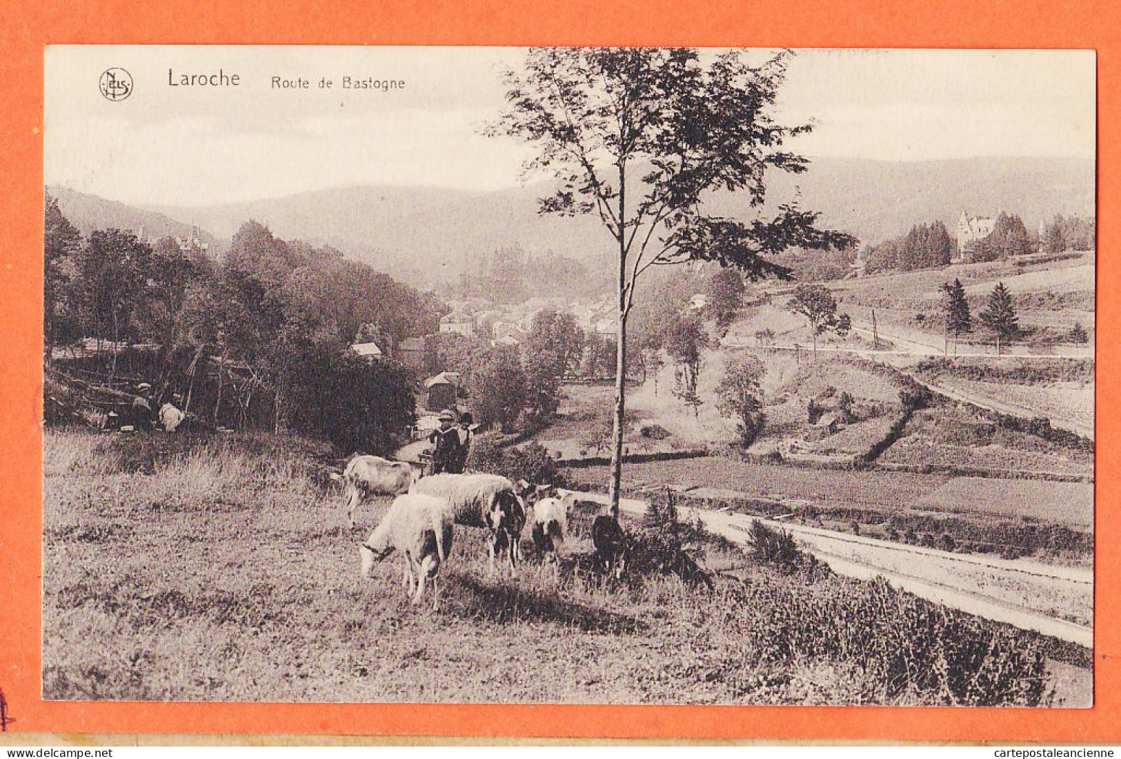 31515 / LAROCHE Belgique Route De BASTOGNE 1920s ● Luxembourg La-Roche-en-Ardenne ● NELS THILL Série 24 N°16 - La-Roche-en-Ardenne