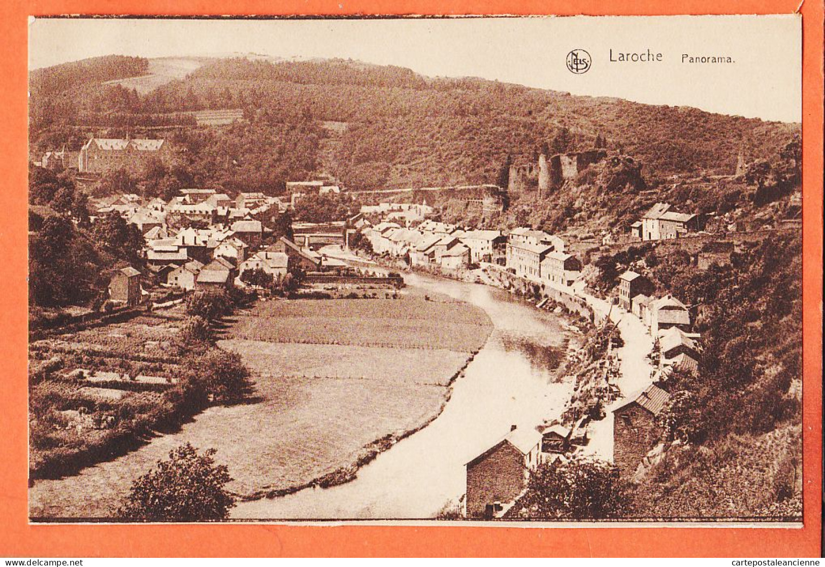 31505 / LAROCHE Belgique Panorama (1) 1920s ● Luxembourg La-Roche-en-Ardenne ● NELS THILL - La-Roche-en-Ardenne