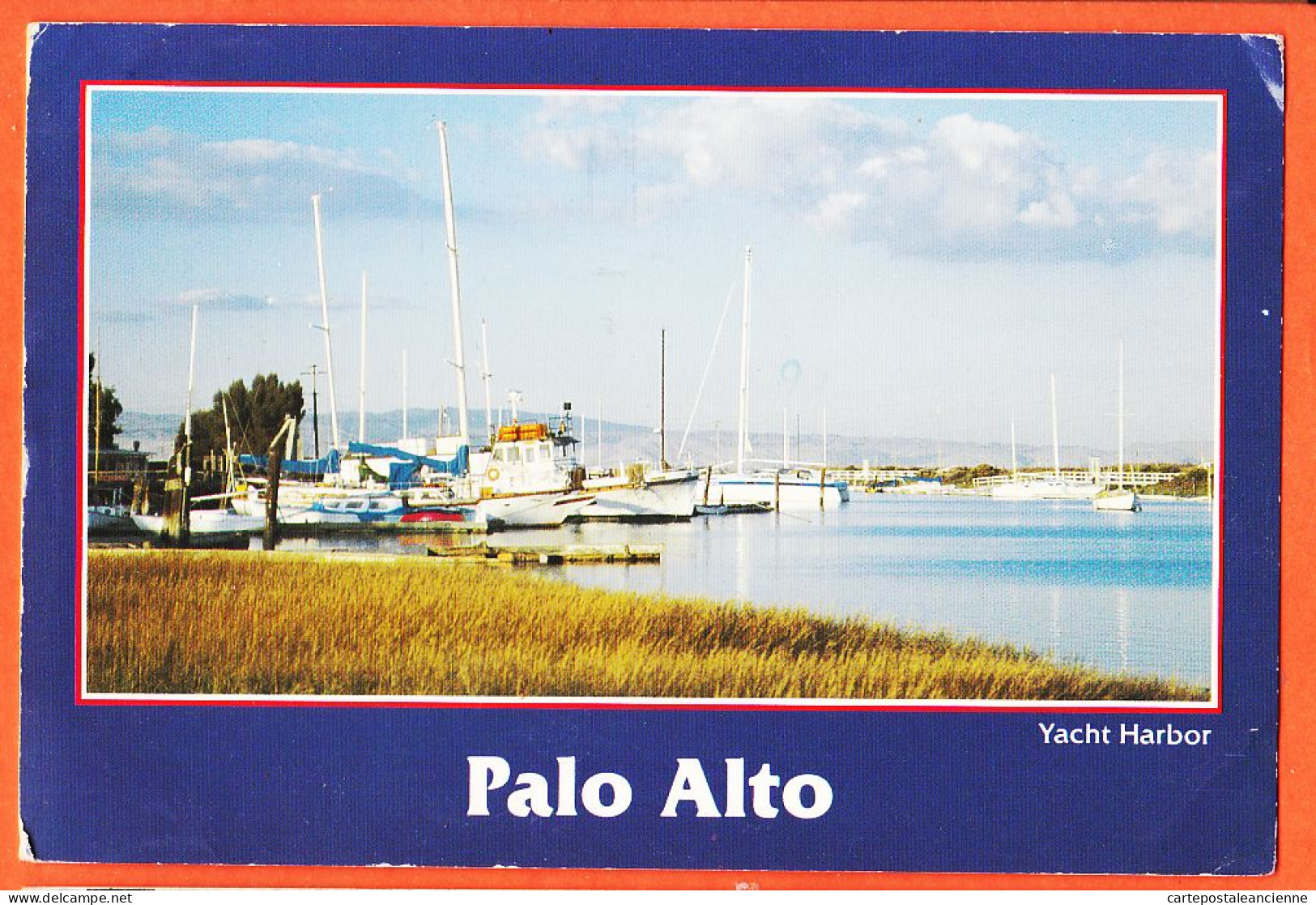 31750 / ⭐ ◉ PALO ALTO Yacht Harbor California Stampplug October Stamp Collecting Month 1987 à TAPPREST Troyes USA - Other & Unclassified