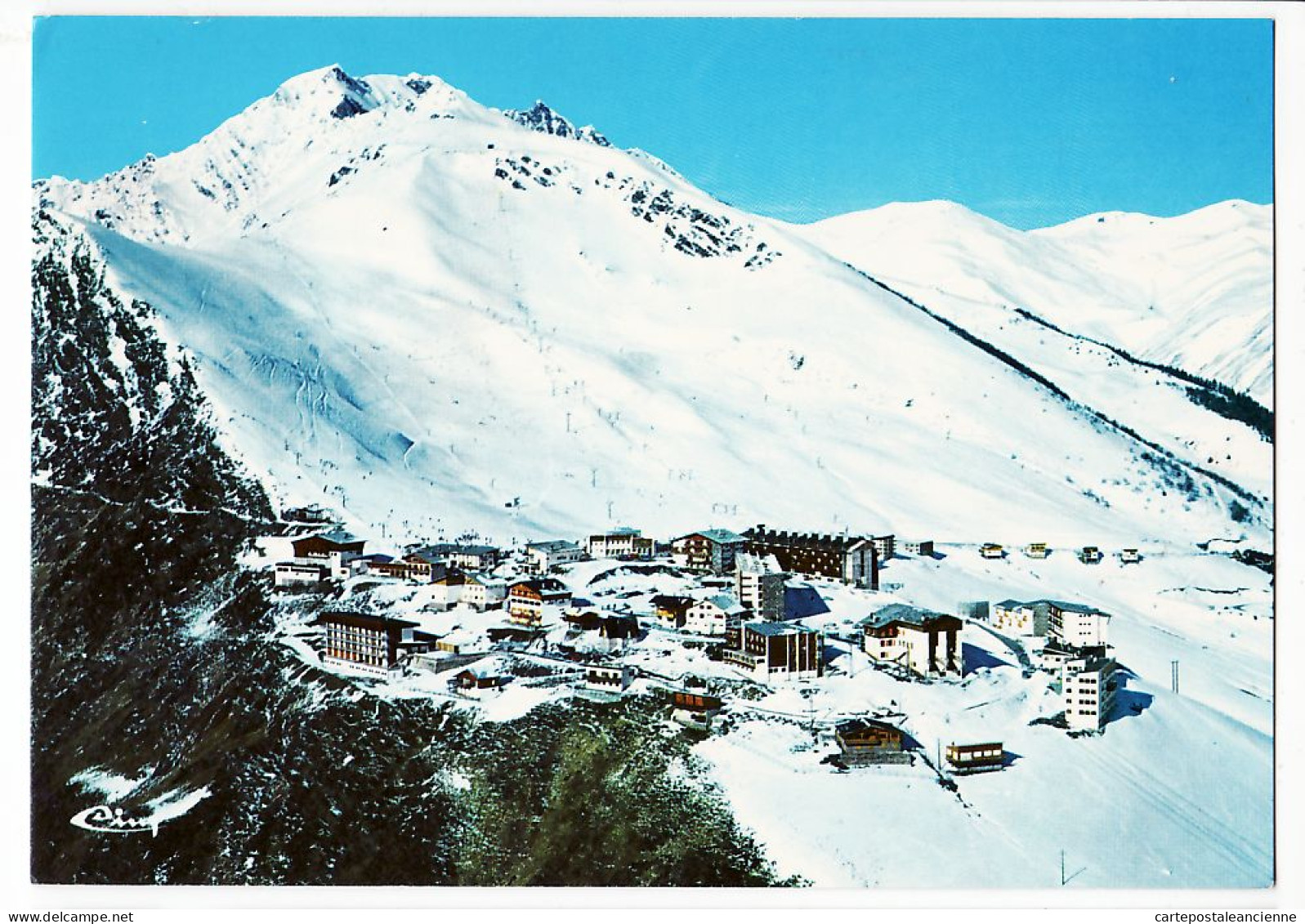 31943 / ⭐ ◉ SAINT-LARY St  65-Haute Pyrénées 1800m PLA-ADET Vue Generale Station Ski Hiver 1975s Editions COMBIER - Autres & Non Classés