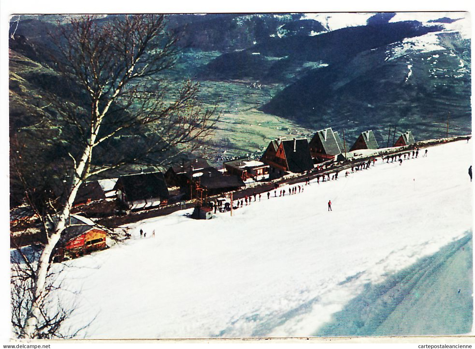 31939 / SAINT-LARY St SOULAN PLA-ADET 65-Haute Pyrénées  Les CHALETS Station Ski 1973 Editions ARUM C-60 - Autres & Non Classés