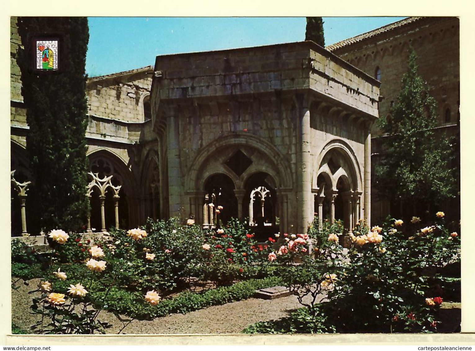 31827 / ⭐ ◉ Monasterio De POBLET Cataluña Monastère XIe écrite 1978 - FISA Espagne Spain España Spanien Spanje - Tarragona