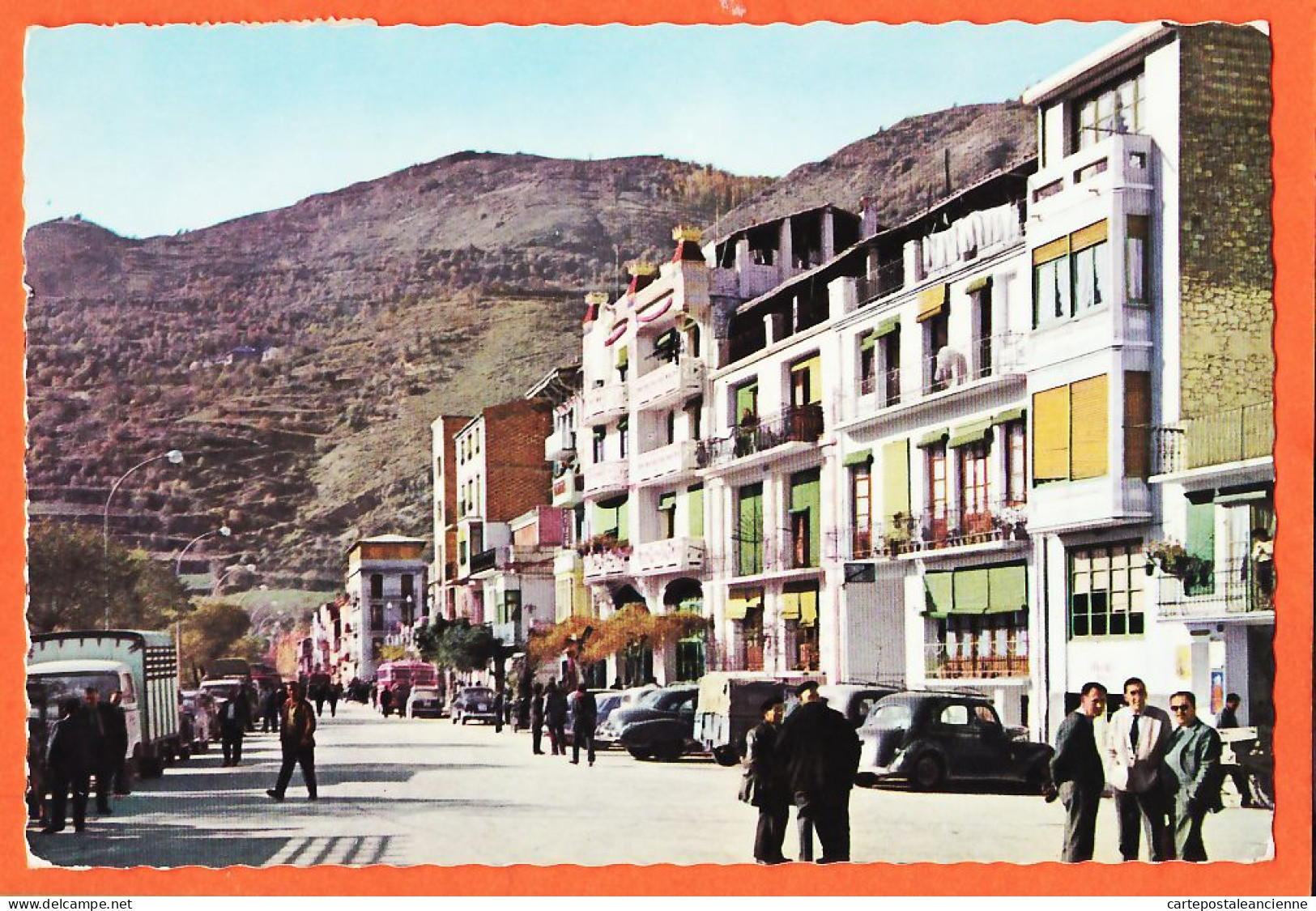 31790 / Rare SORT Pirineos De LERIDA Cataluña EL PALLARS Centro Villa 1966 à PUJOL Pompier Toulouse / GARRABELLA 5111 - Lérida