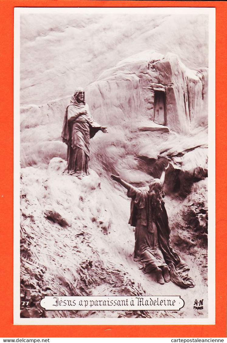 31671 / Vie Du CHRIST N° 77-JESUS APPARAISSANT à MADELEINE Sculptographie DOMENICO MASTROIANNI 1910s NOYER - Mastroianni