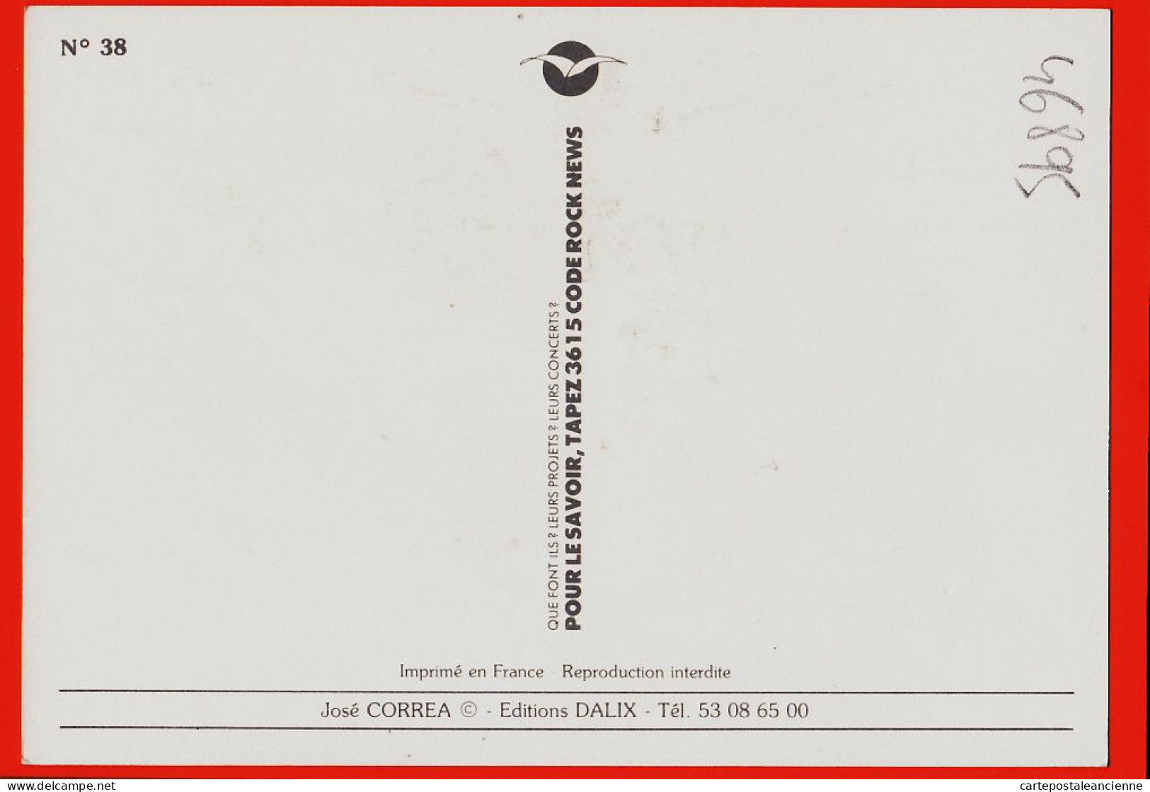 31558 / ⭐ ◉ Francis LALANNE Par JOSE CORREA 1980s Editions ALIX N° 38 - Zangers En Musicus