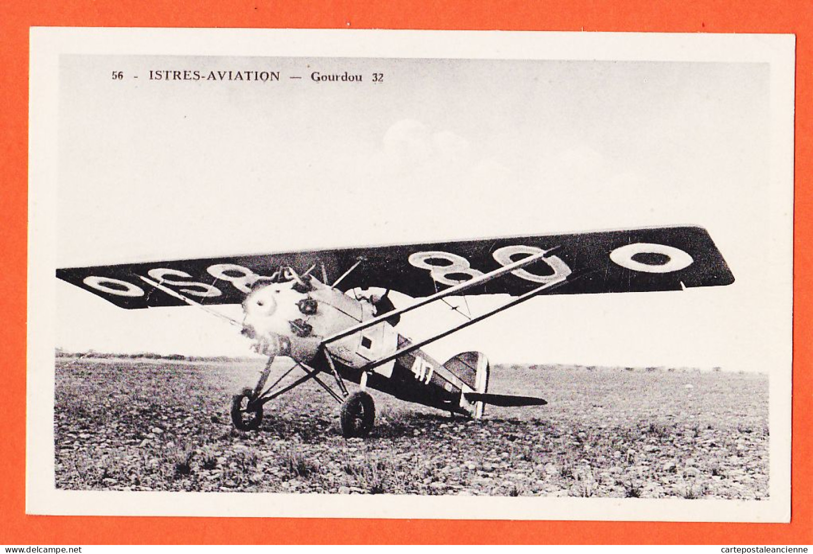 31734 / ⭐ ◉ 13-ISTRES-AVIATION GOURDOU 32 Immatriculé S8 - 80 Cpavion 1920s TRANCHAND Cantinier COMBIER 56 - Istres