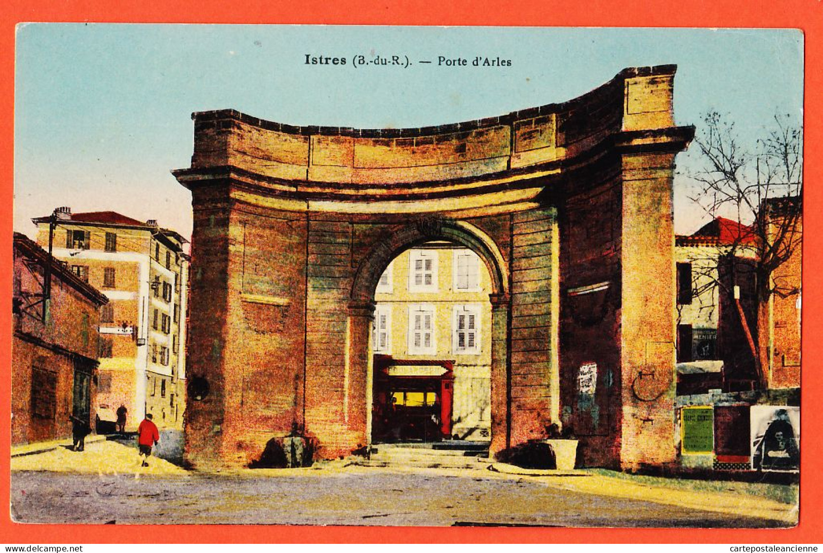 31707 / ISTRES (13) Boulangerie Porte D' ARLES 1920s TARDY Bouches Du Rhone  - Istres