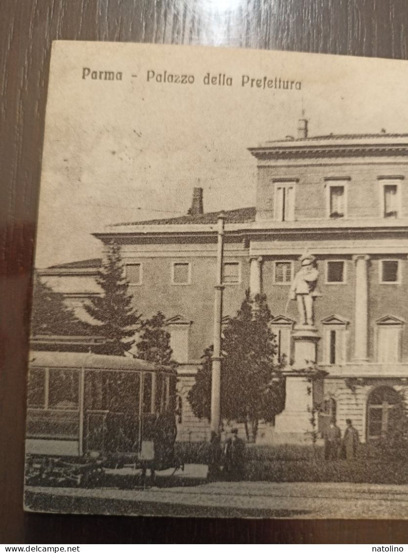 Fp VG Parma Palazzo Della Prefettura Animata Tram - Parma