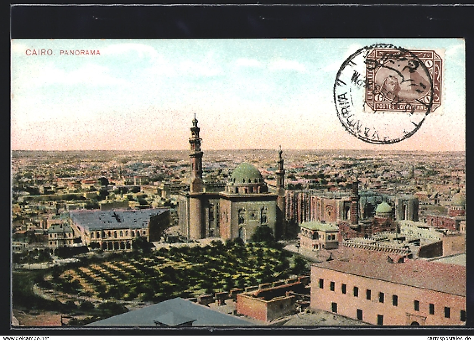 CPA Cairo, Vue Panoramique  - Autres & Non Classés