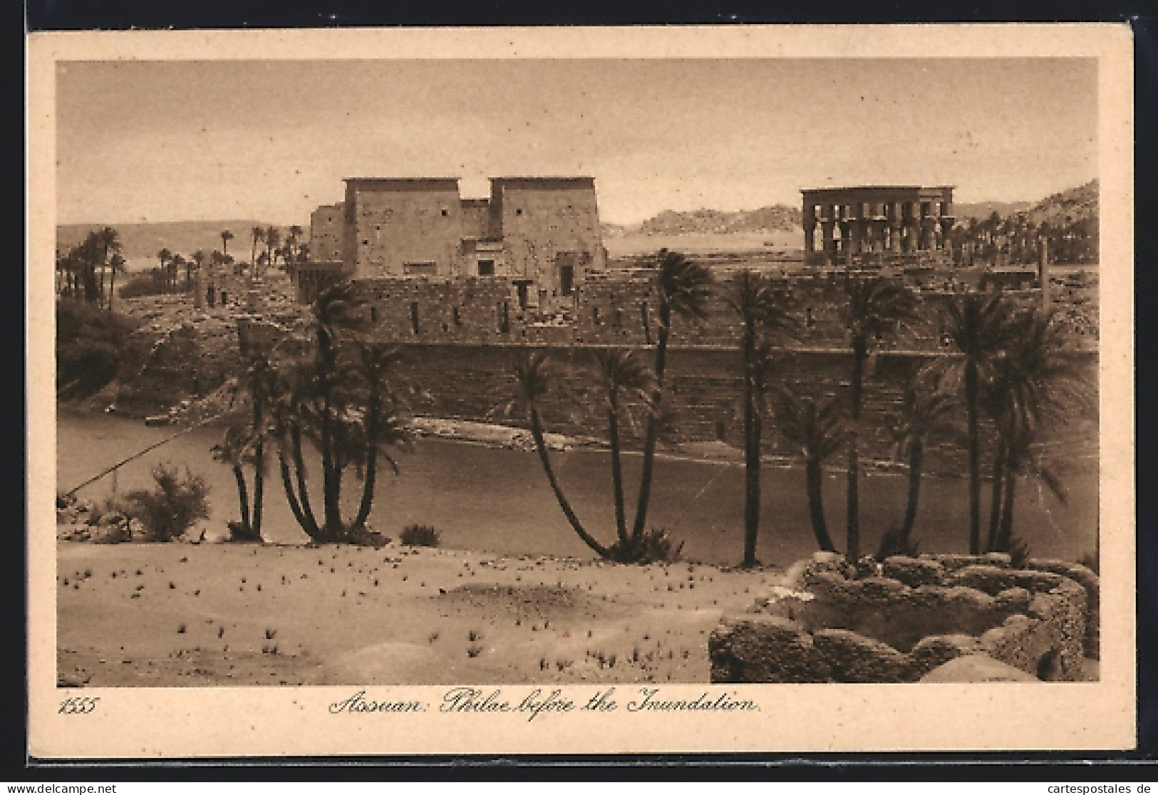 CPA Assuan, Philae Before The Inundation  - Altri & Non Classificati