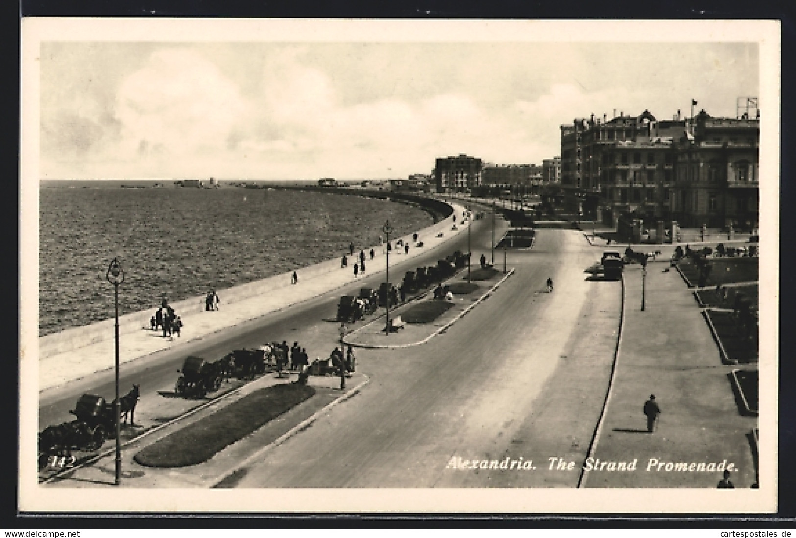 CPA Alexandria, The Strand Promenade  - Autres & Non Classés