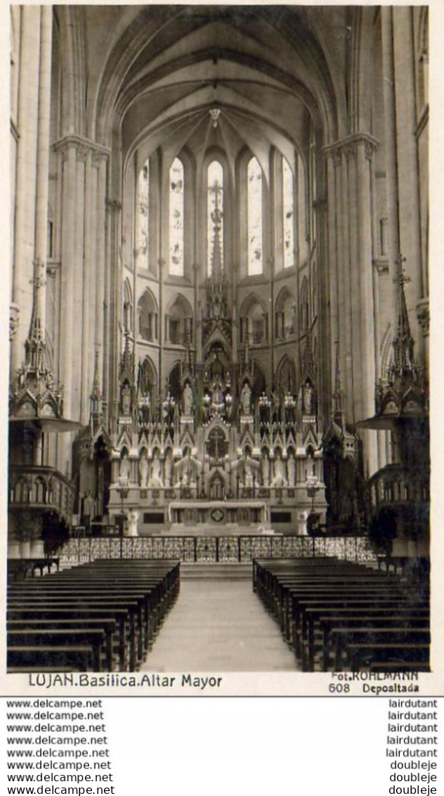 ARGENTINE  LUJAN  Basilica. Altar Mayor     ...... - Argentina