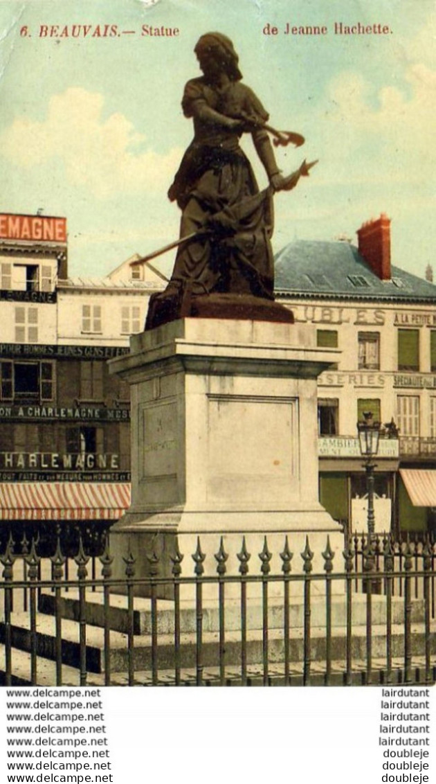 D60  BEAUVAIS  Statue De Jeanne Hachette   ..... - Beauvais
