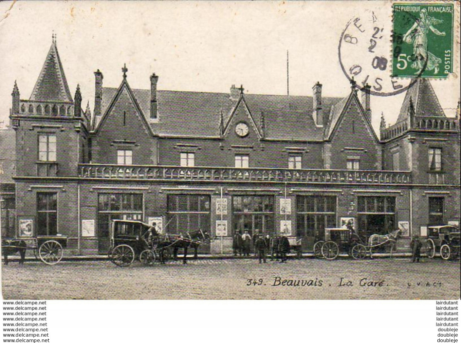 D60  BEAUVAIS  La Gare  ..... - Beauvais