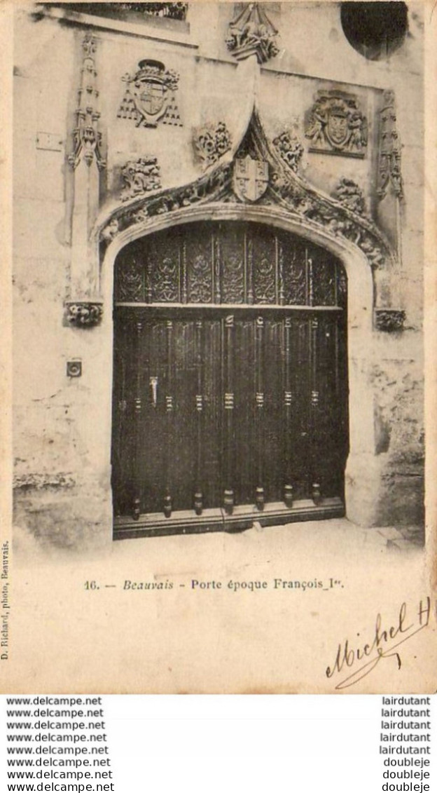 D60  BEAUVAIS  Porte Epoque François 1er  ..... - Beauvais