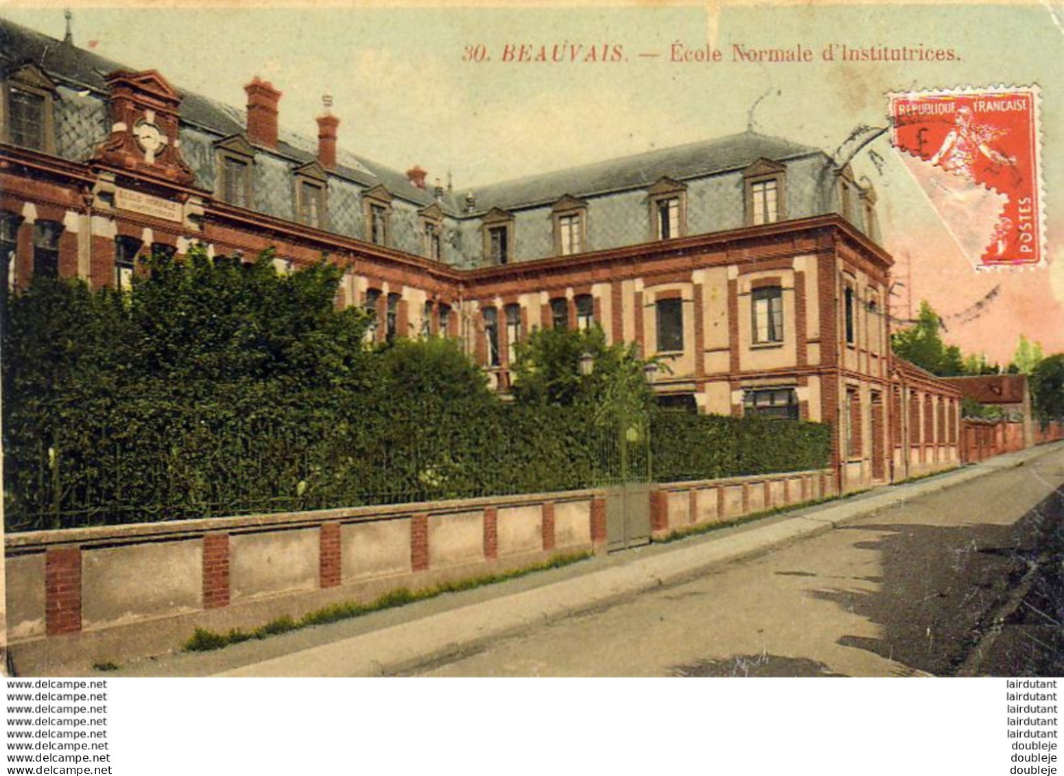 D60  BEAUVAIS  Ecole Normale D' Institutrice  ..... - Beauvais