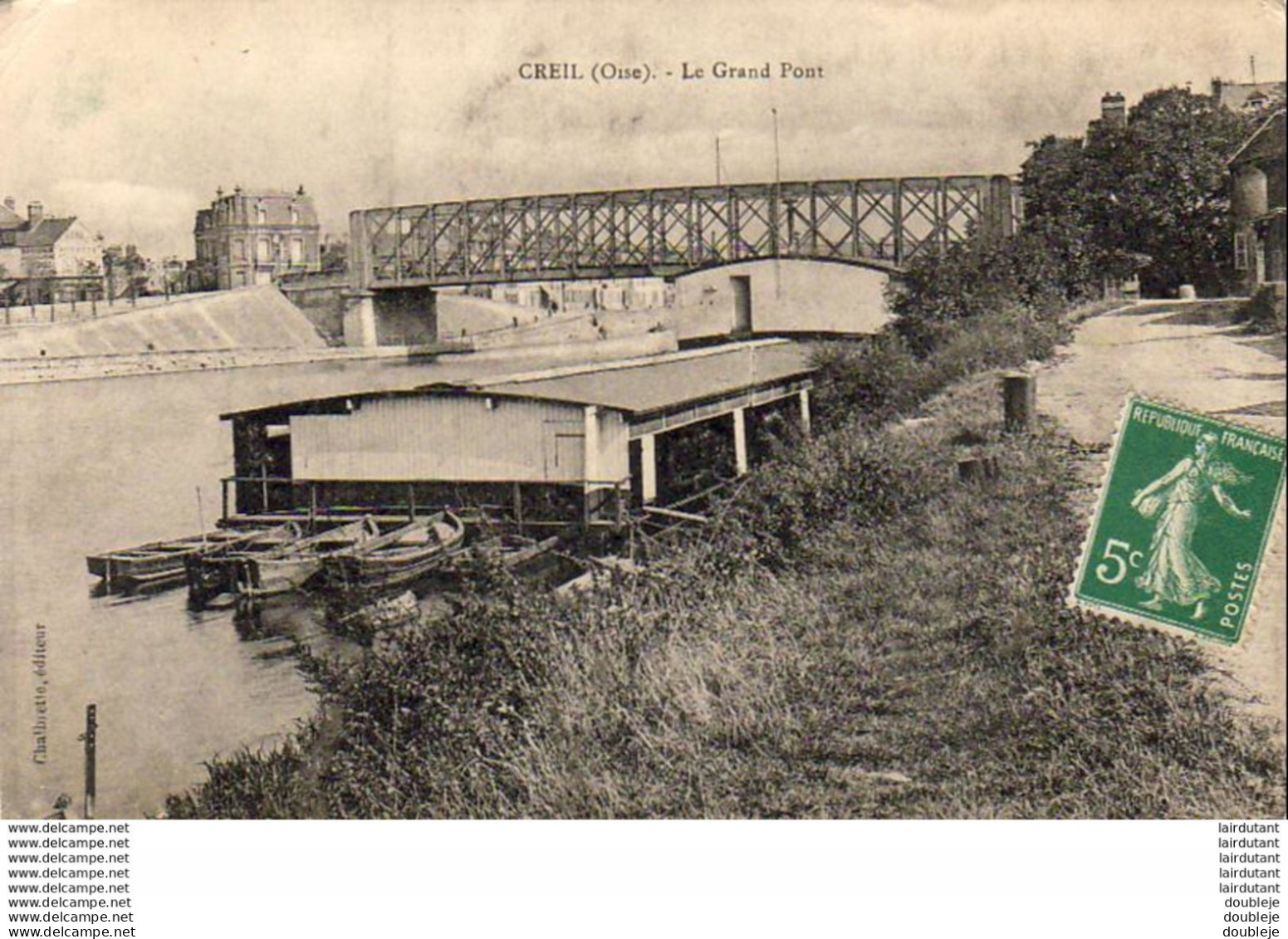 D60  CREIL  Le Grand Pont  ..... - Creil
