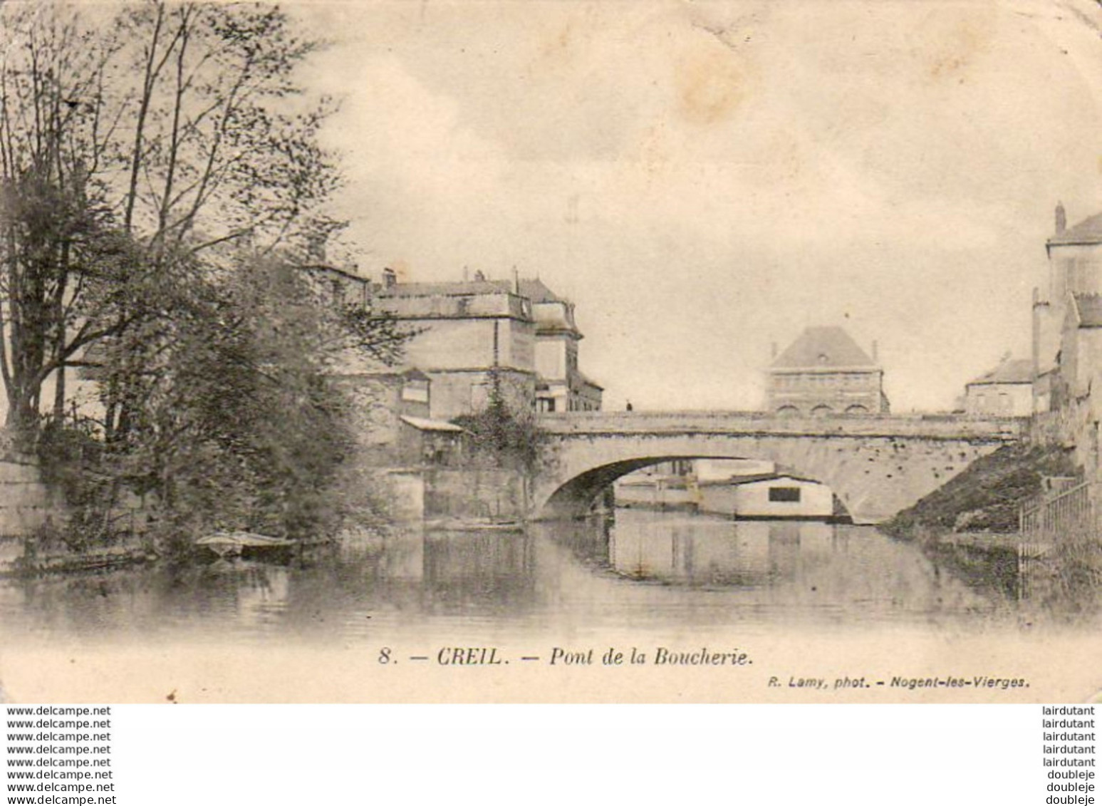 D60  CREIL  Le Pont De La Boucherie  ..... - Creil