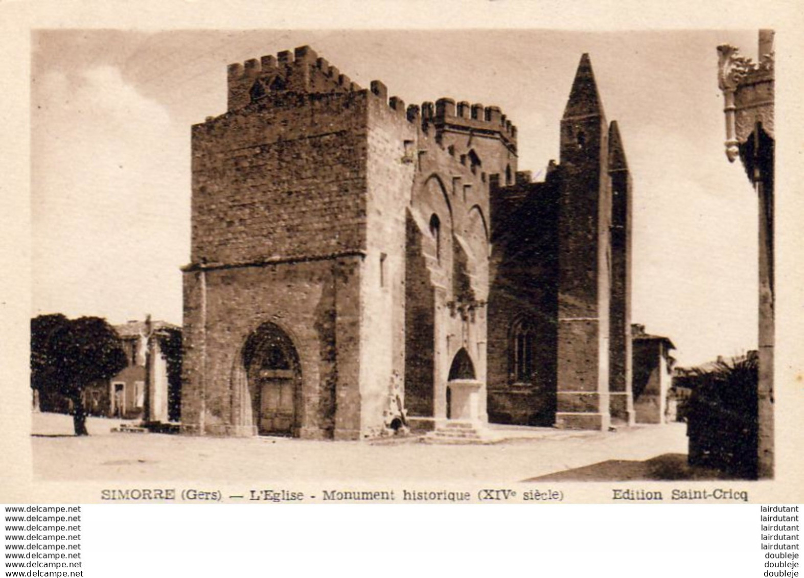 D32 SIMORRE   L' Eglise Monument Historique  ..... ( Ref H1312 ) - Andere & Zonder Classificatie