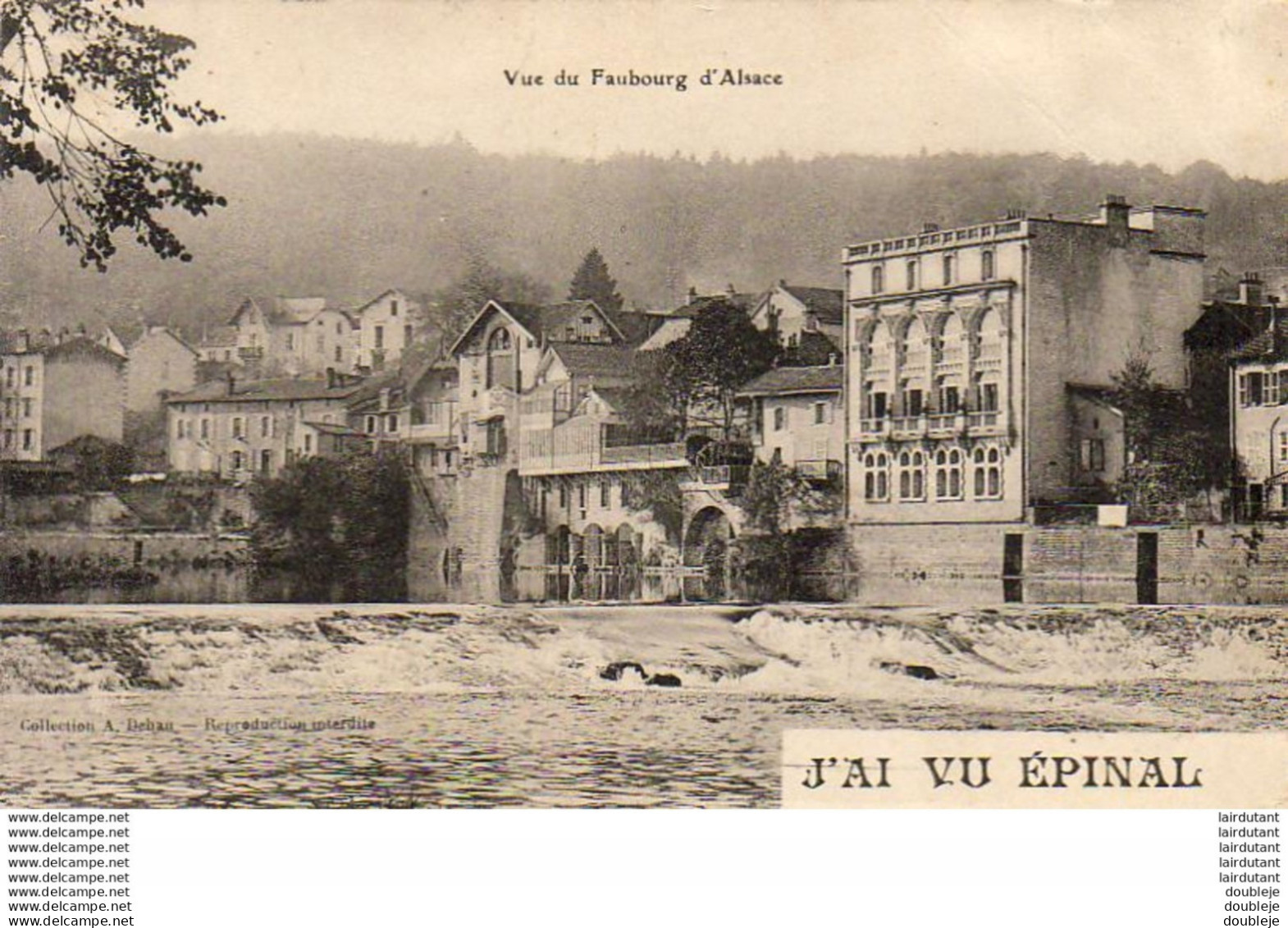 D88  EPINAL  Vue Du Faubourg D'Alsace  ..... - Epinal