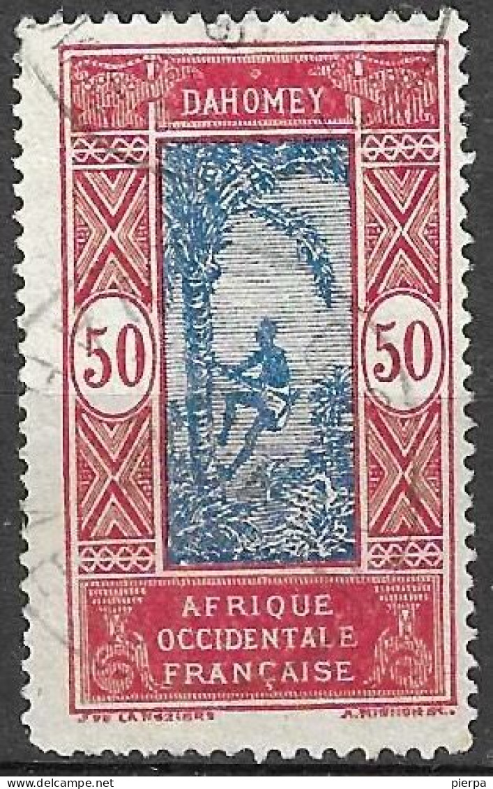DAHOMEY - 1925 - CENT. 50 - USATO (YVERT 74 - MICHEL 74) - Used Stamps
