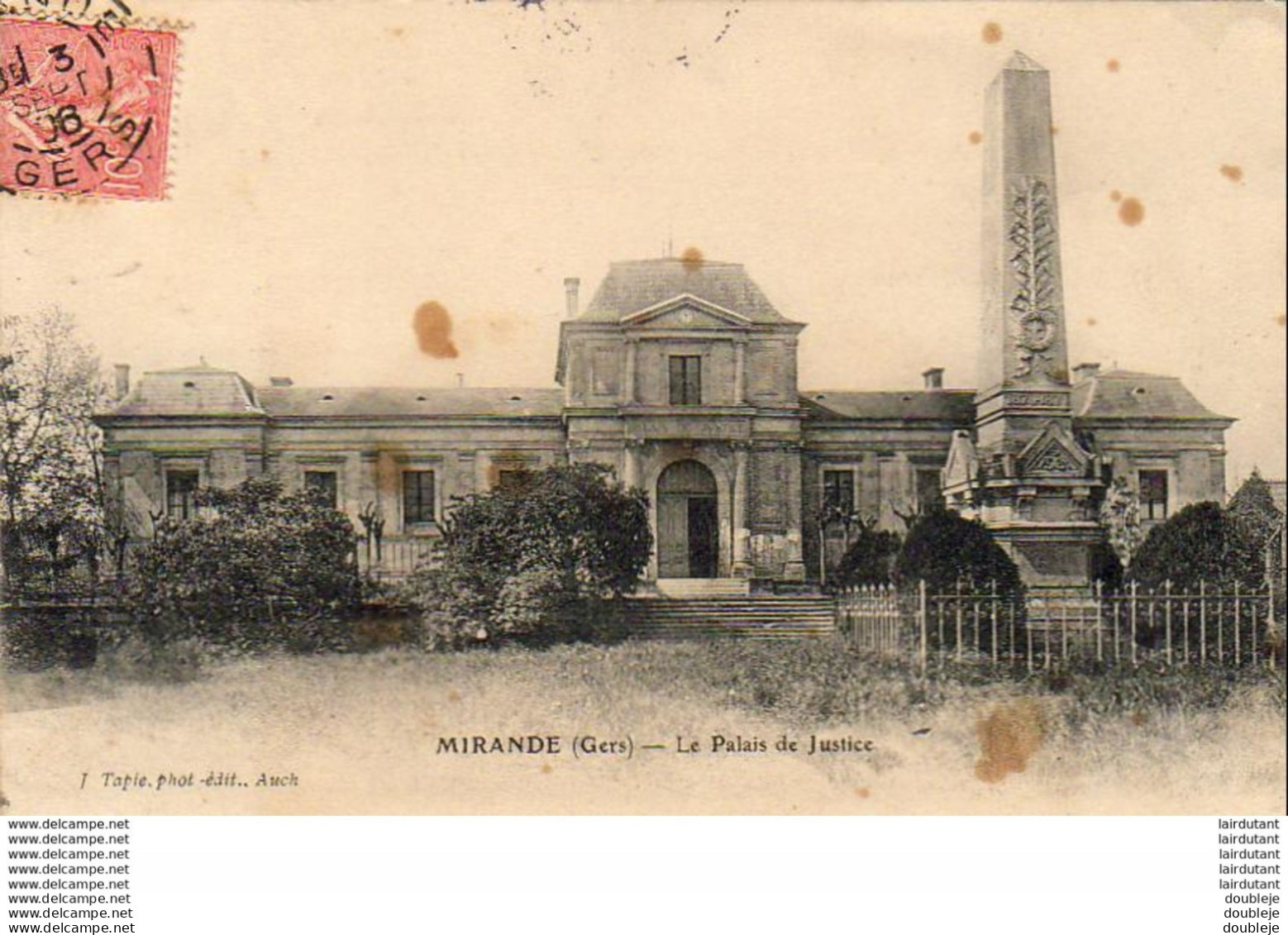 D32  MIRANDE  Le Palais De Justice  ...... ( Ref H1479 ) - Mirande